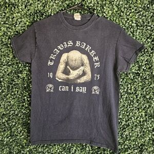 Mens Small Travis Barker Can I Say 1975 Tshirt